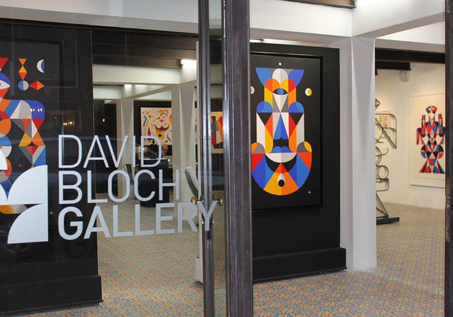 Ingång till David Blooch Gallery i Marrakech