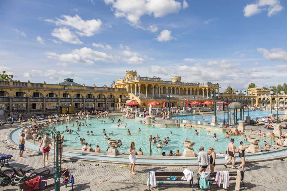Szechenyi-badet i Budapest.