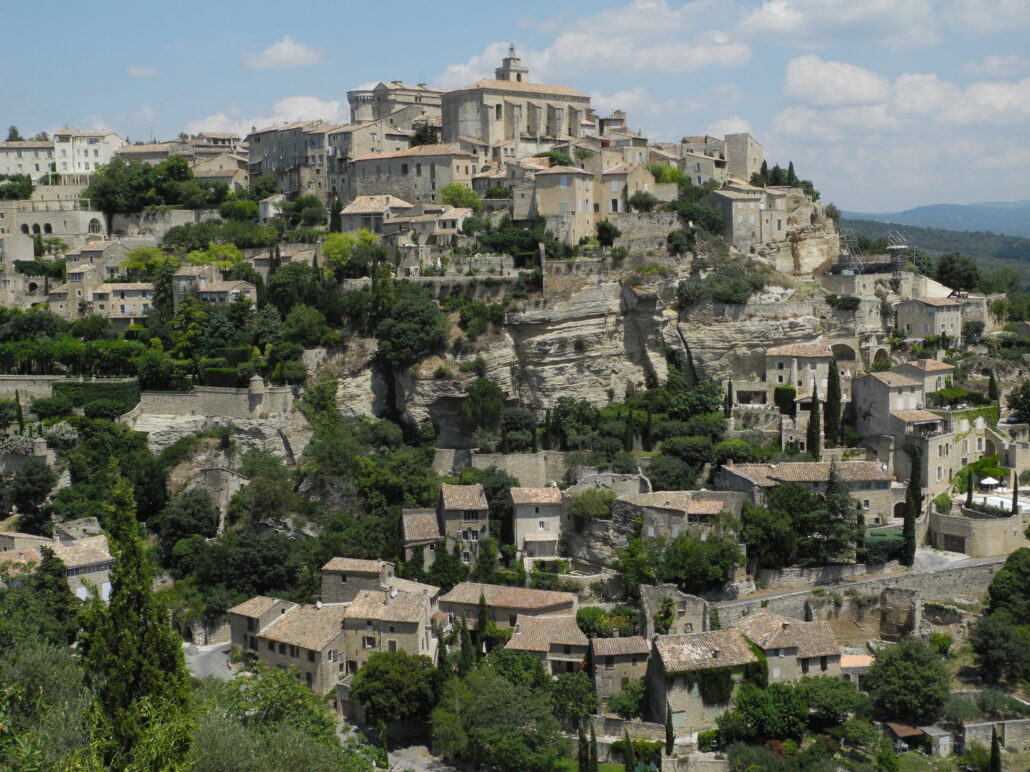 Byn Gordes i Provence
