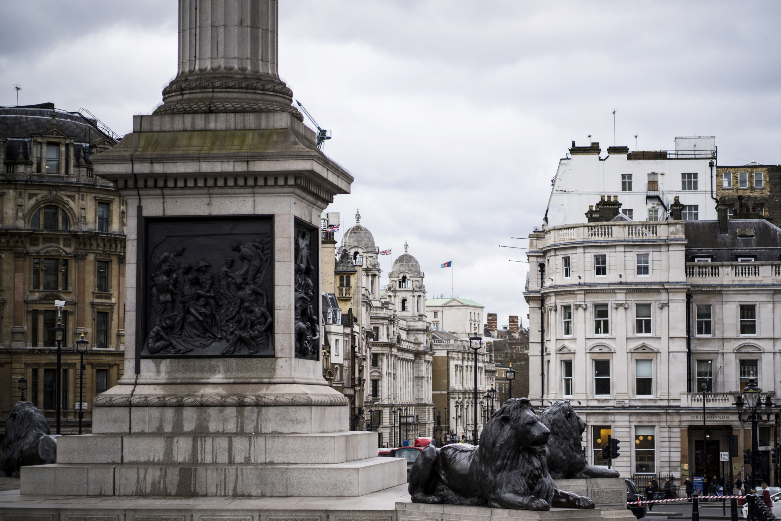 Londons historia: Trafalgar Square i London