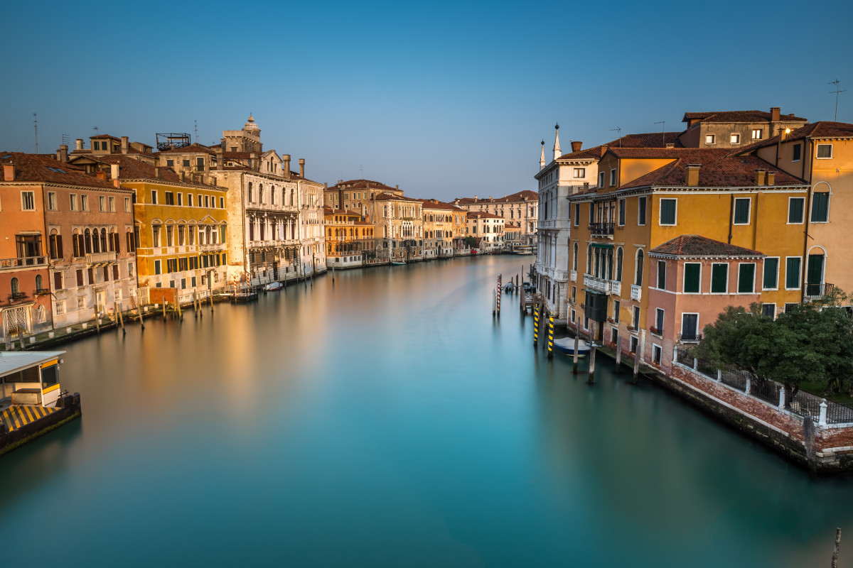 Canal Grande i Venedig.