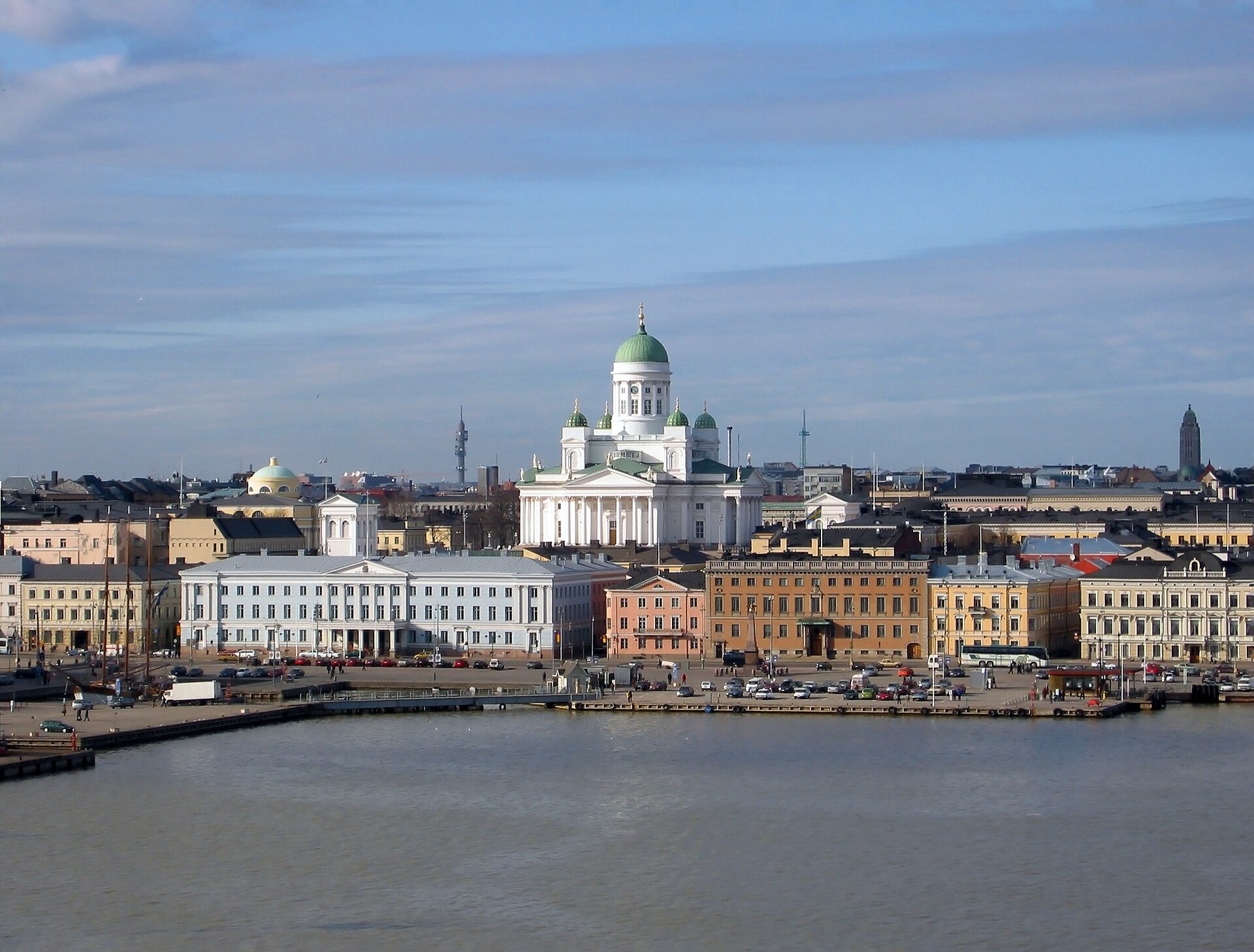 Helsingfors och domkyrkan.