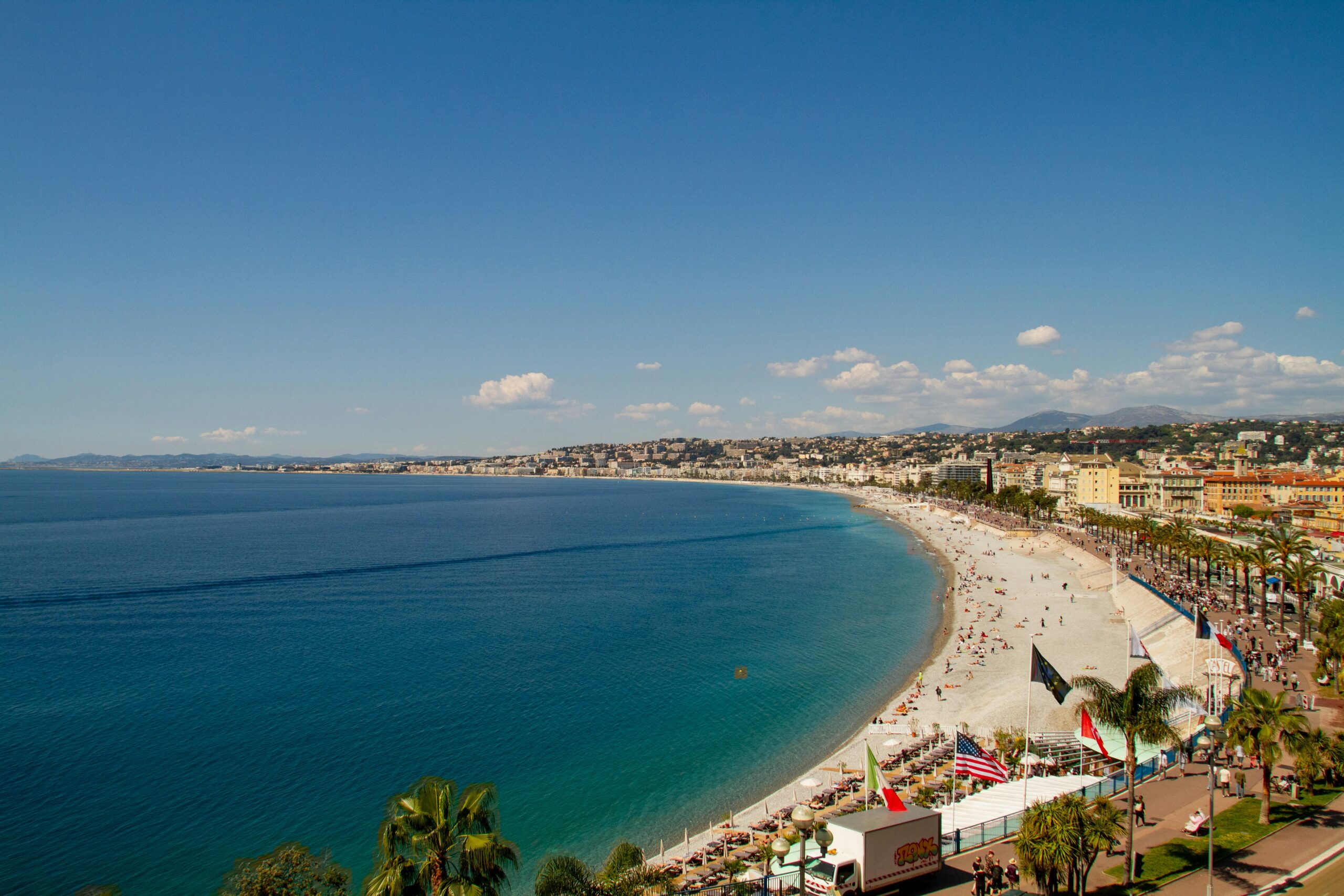 Strandpromenaden i Nice