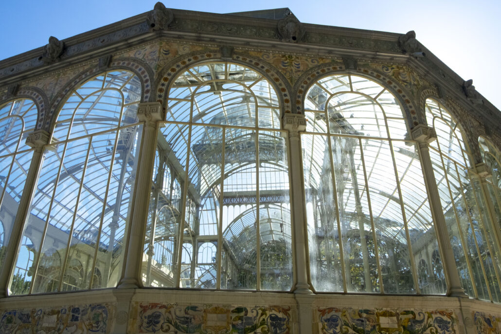 Museum och park i Madrid