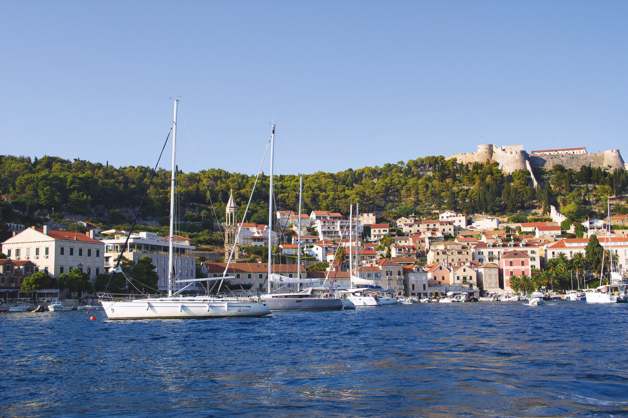 Hvar stad i Kroatien