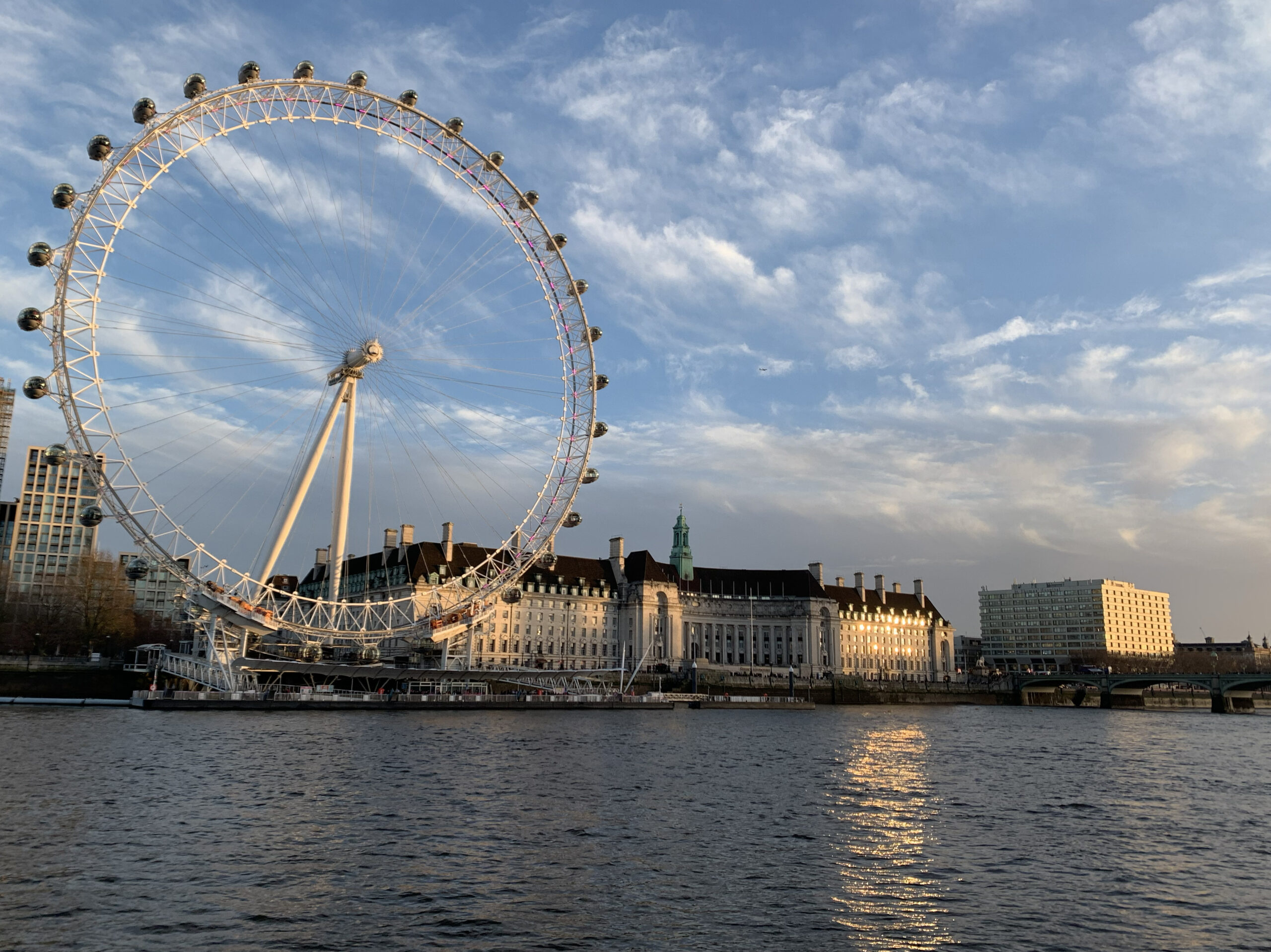 Sevärdheter i London: London Eye.