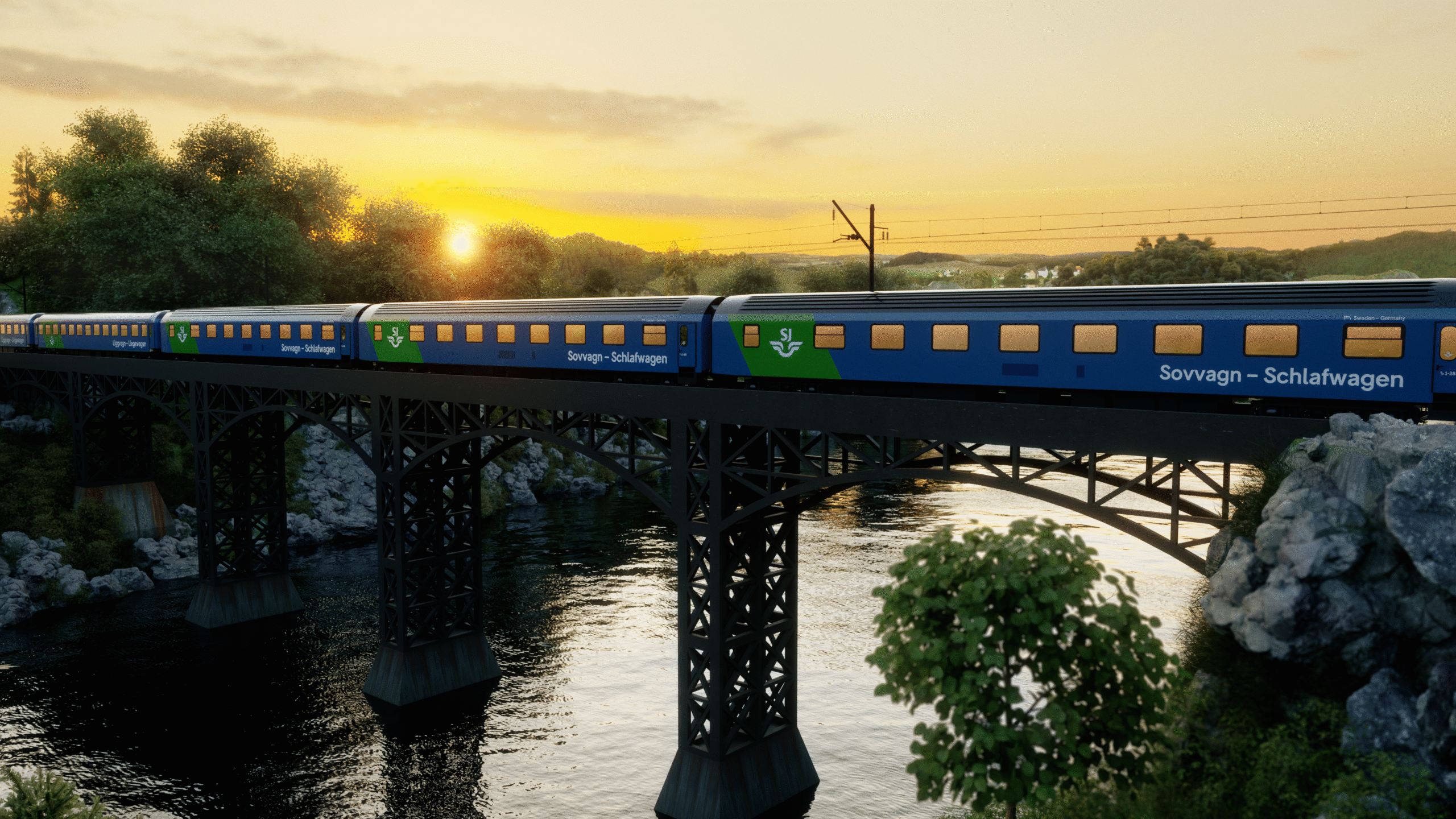 SJ Nattåg till Berlin